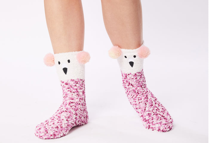 Chenille Bed Socks