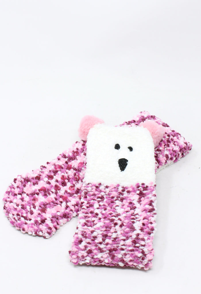 Chenille Bed Socks