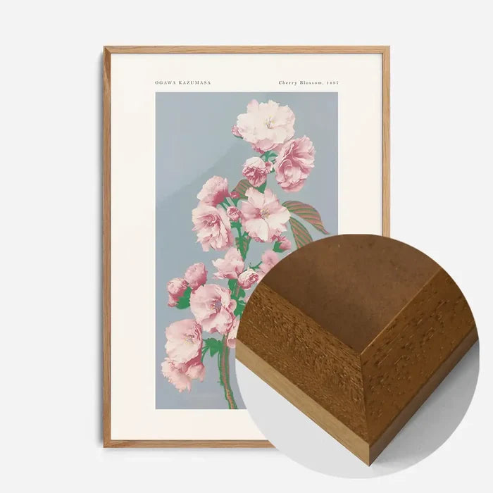 21x30cm | 8¼ x 11¾in / Oak Wood Frame