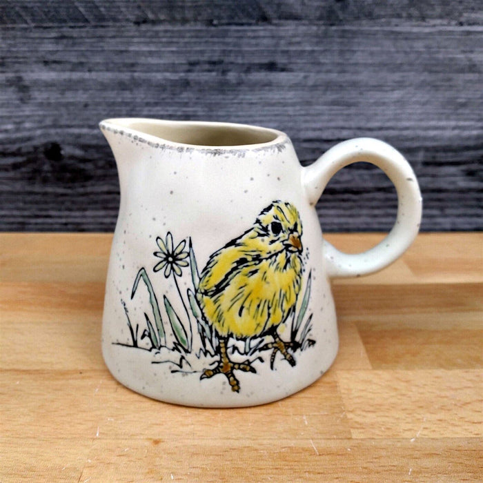 Chickadee Sugar Bowl and Creamer Set Decorative by Blue Sky