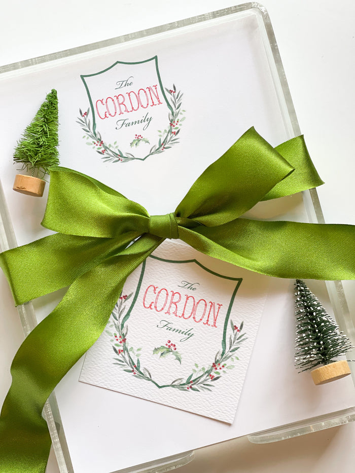 Christmas Crest Gift set