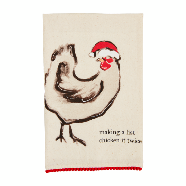 Christmas Pom Towel 4 Styles