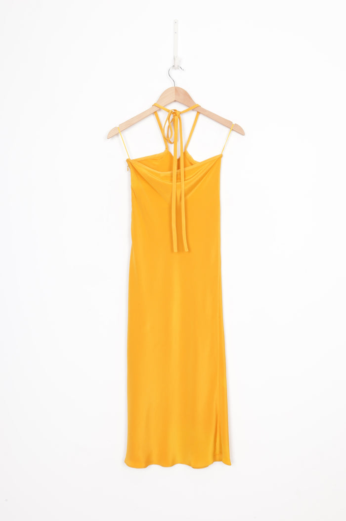 Christopher Esber Womens Yellow Dress Size N/S