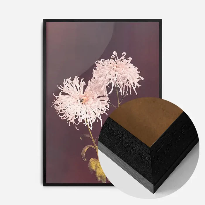 21x30cm | 8¼ x 11¾in / Black Wood Frame