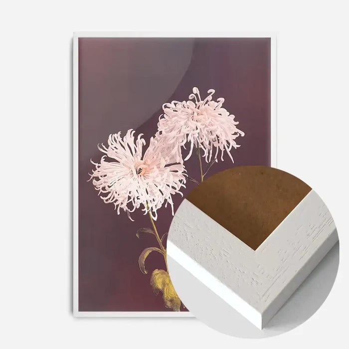 21x30cm | 8¼ x 11¾in / White Wood Frame