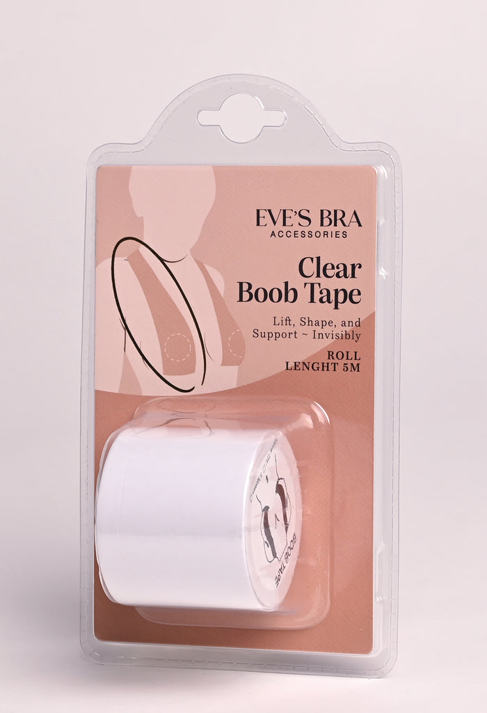 Clear boob tape