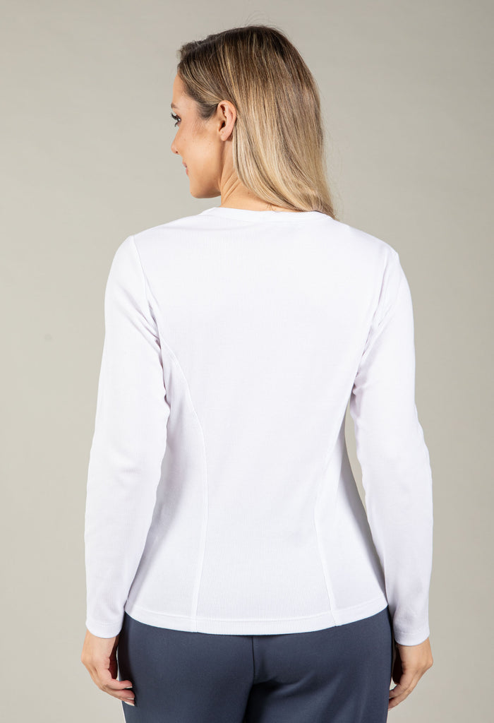 Coco Ribbed Long Sleeve Top