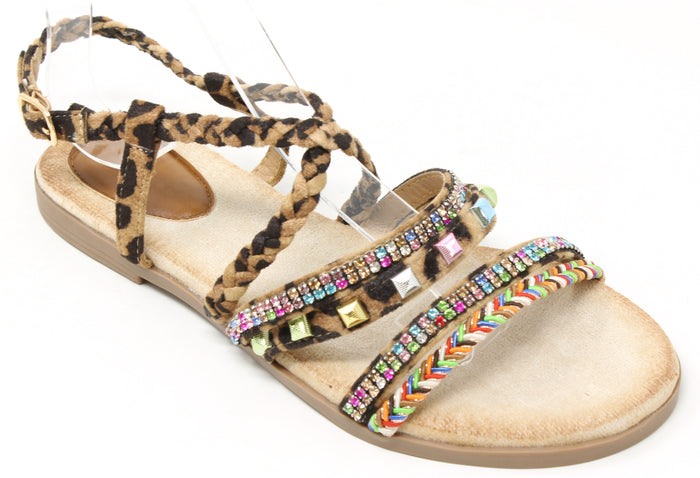Colour Stud Sandal