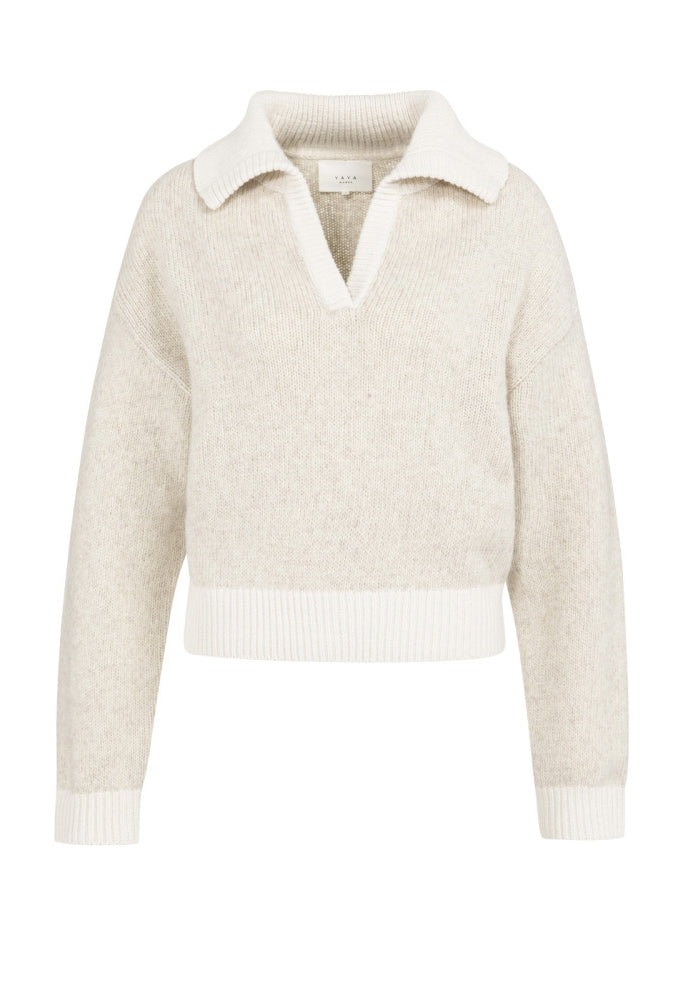 Contrast Knit jumper