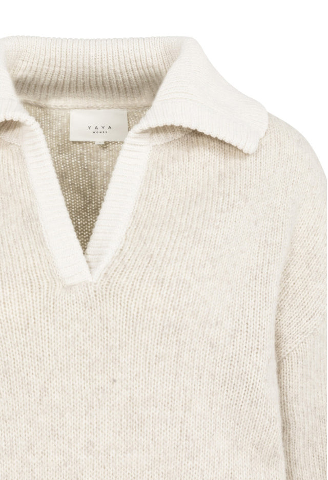 Contrast Knit jumper