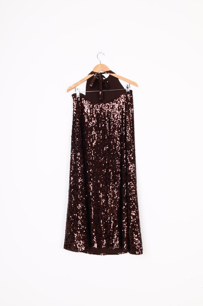 Cooper Womens Brown Dress Size 8