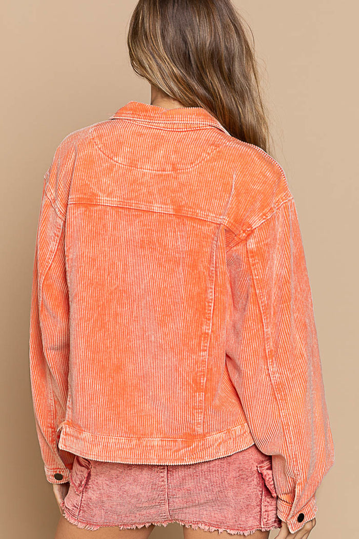 Corduroy Jacket -(mult colors)