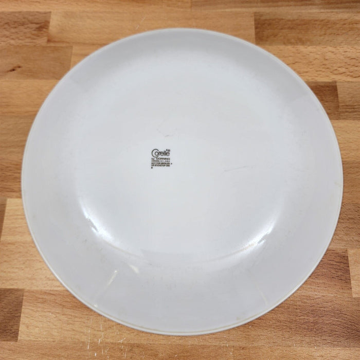 Corelle Corning Butterfly Gold Dinner Plate Set of 4 White Ceramic 10.25" (26cm)