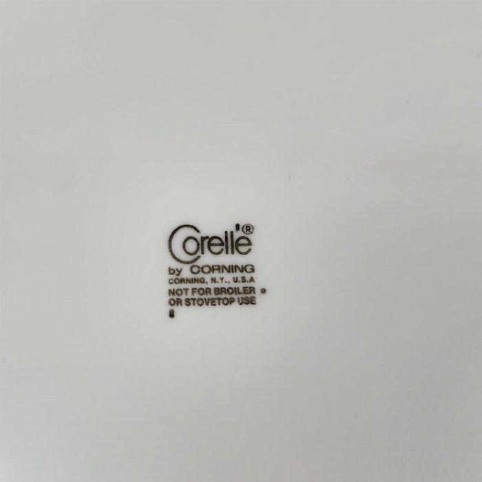 Corelle Corning Butterfly Gold Dinner Plate Set of 4 White Ceramic 10.25" (26cm)