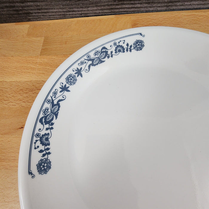 Corelle Corning Old Town Oval Platter 12 1/4" Ceramic Floral Blue Onion Design