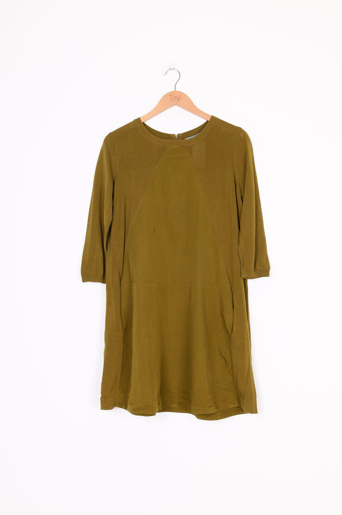Cos Womens Green Dress Size M
