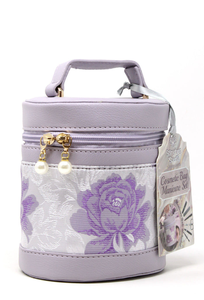 Cosmetic Bag with Manicure Set