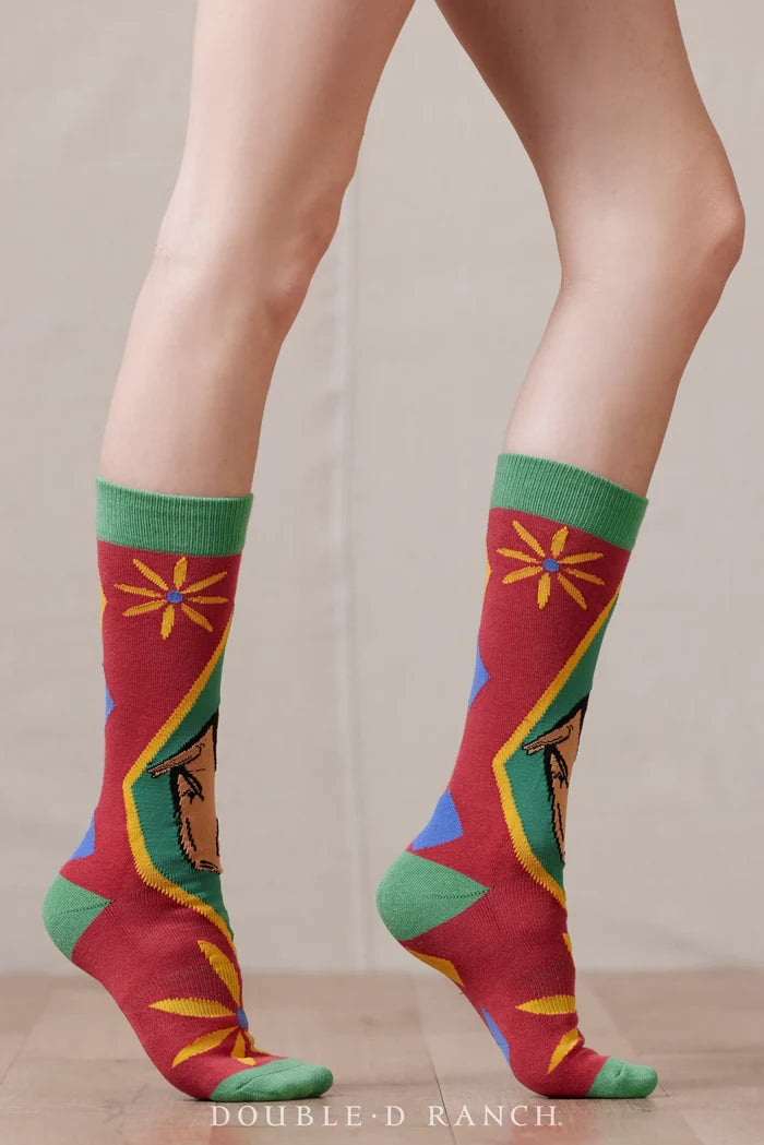 Cowgirl Rising Socks 3 Styles