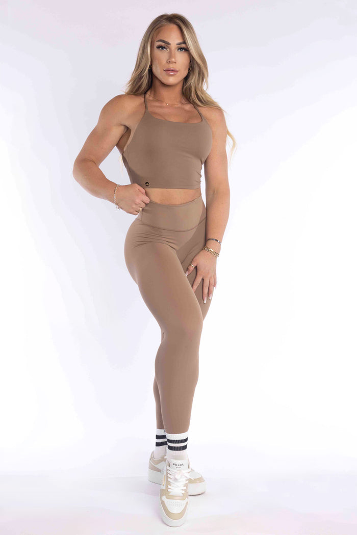 CrissCrop Top Nude