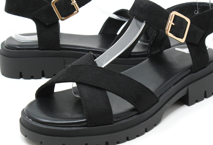 Cross Strap Sandal