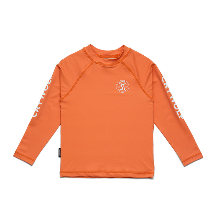 Crywolf LONG SLEEVE RASH VEST Sun Set