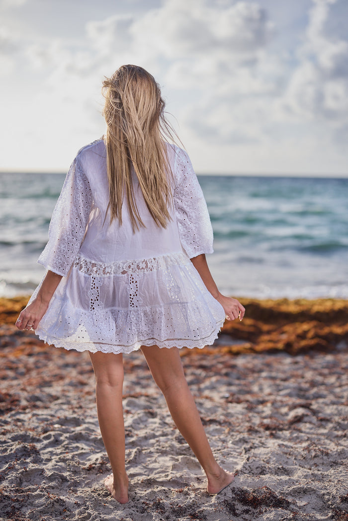 CS-N2 - cotton midi dress - 2023 collection just arrived