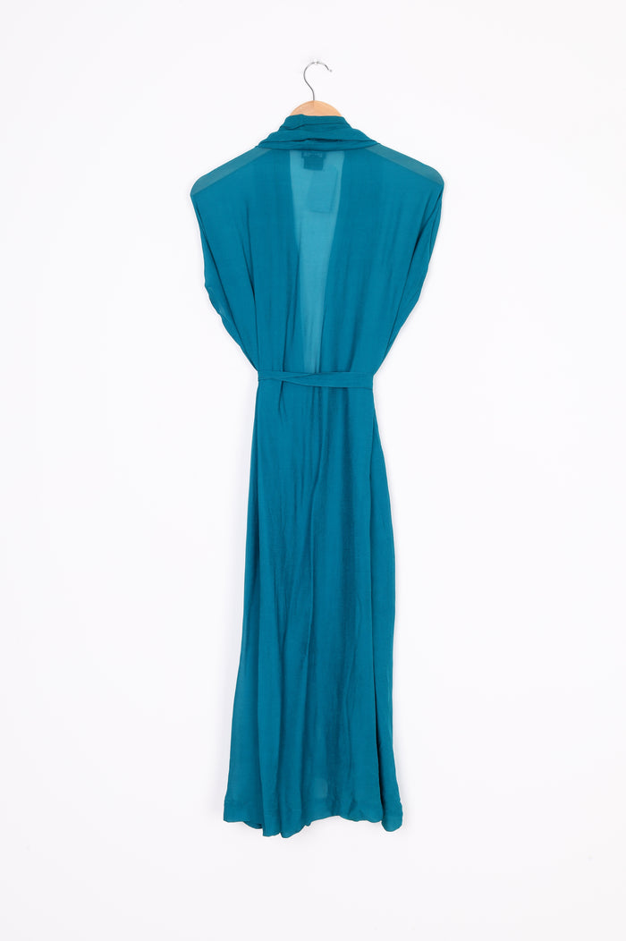 Cybele Womens Blue Dress Size M