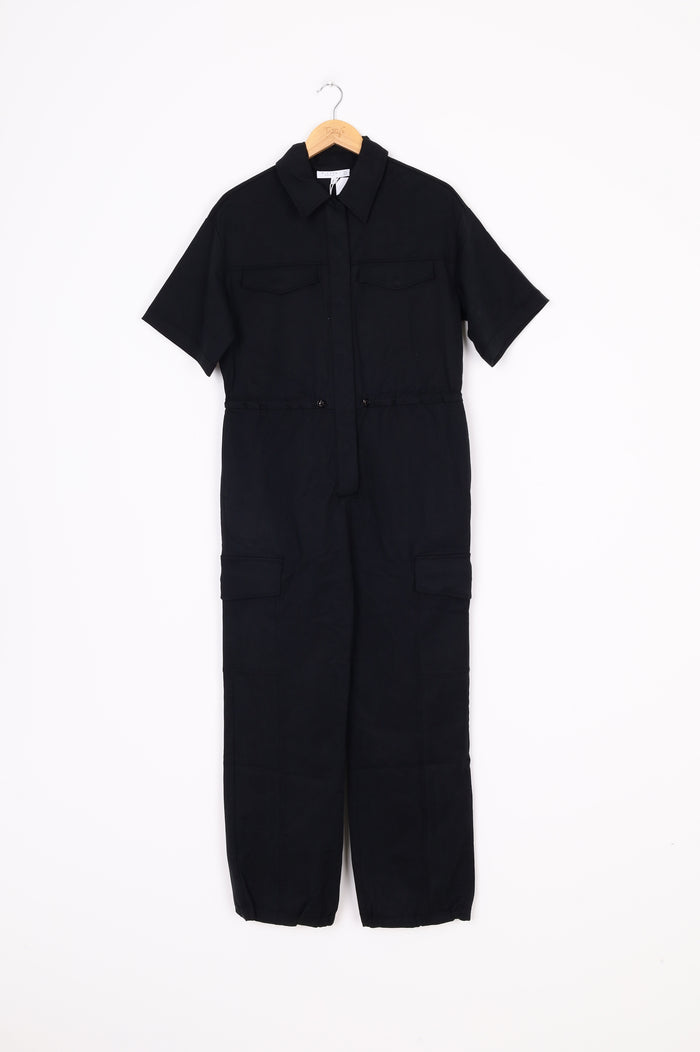 D-Luxe basics Womens Black Jumpsuit Size S