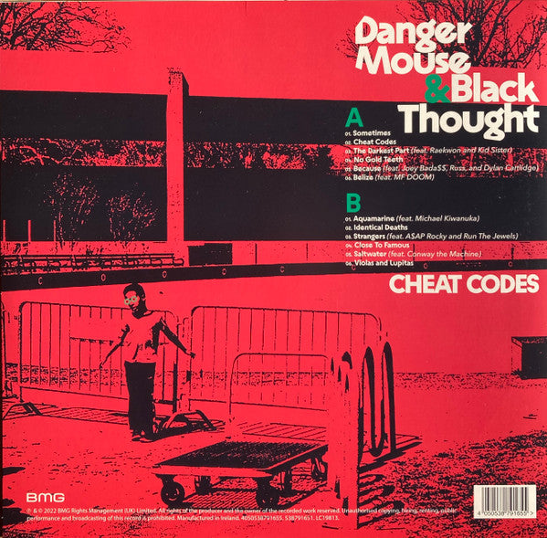 Danger Mouse - Cheat Codes (LP) [Worldwide] 1st (Near Mint (NM or M-))