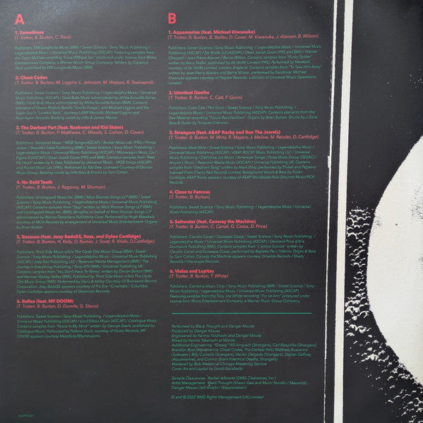Danger Mouse - Cheat Codes (LP) [Worldwide] 1st (Near Mint (NM or M-))