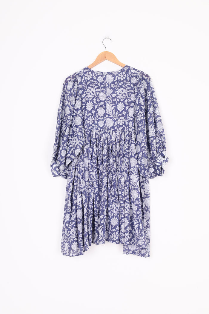 daughters of india Womens Blue Dress Size M