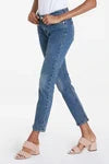 DEAR JOHN DENIM BLAIRE HIGH RISE ANKLE SLIM STRAIGHT JEANS OREGON DPM23A181ORO