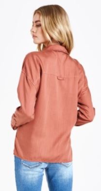 Dear John Wistful Muave Blouse - Arianna