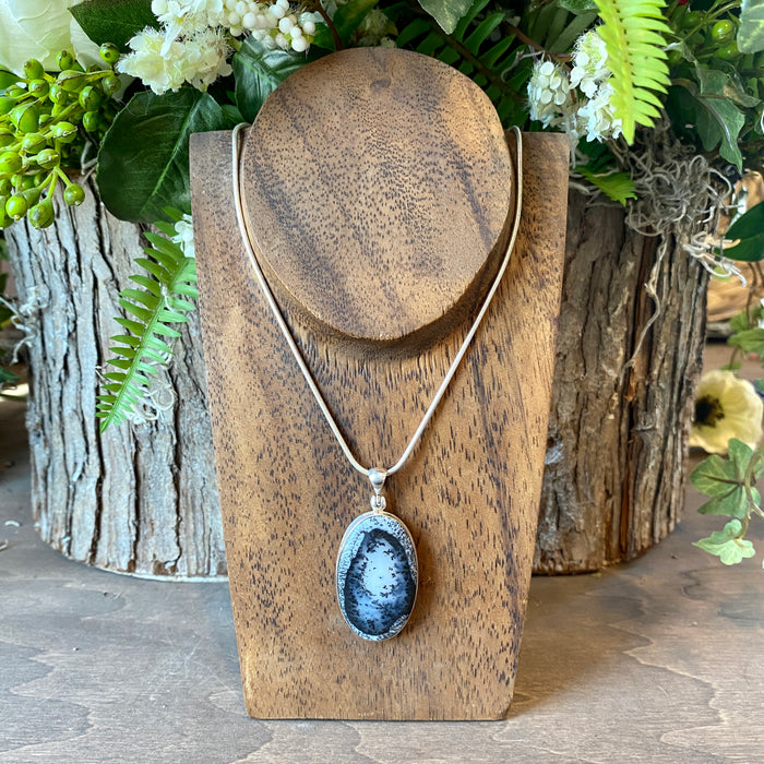 Dendritic Agate Pendant