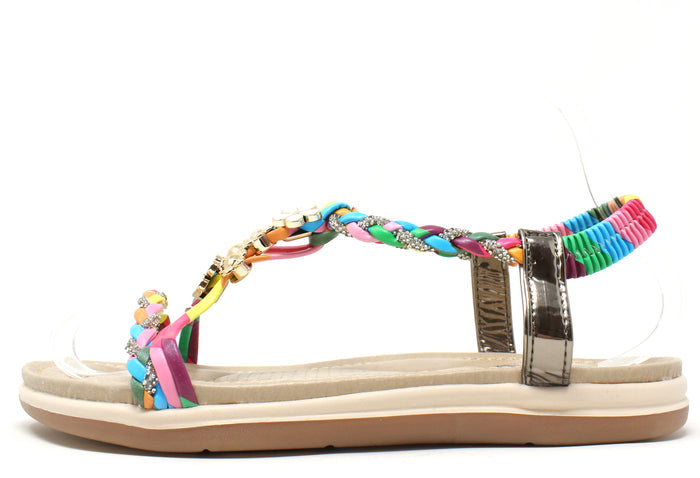 Diamante Twist Sandal