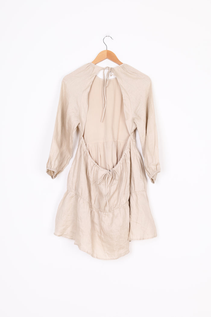 Dissh Womens Beige Dress Size 8