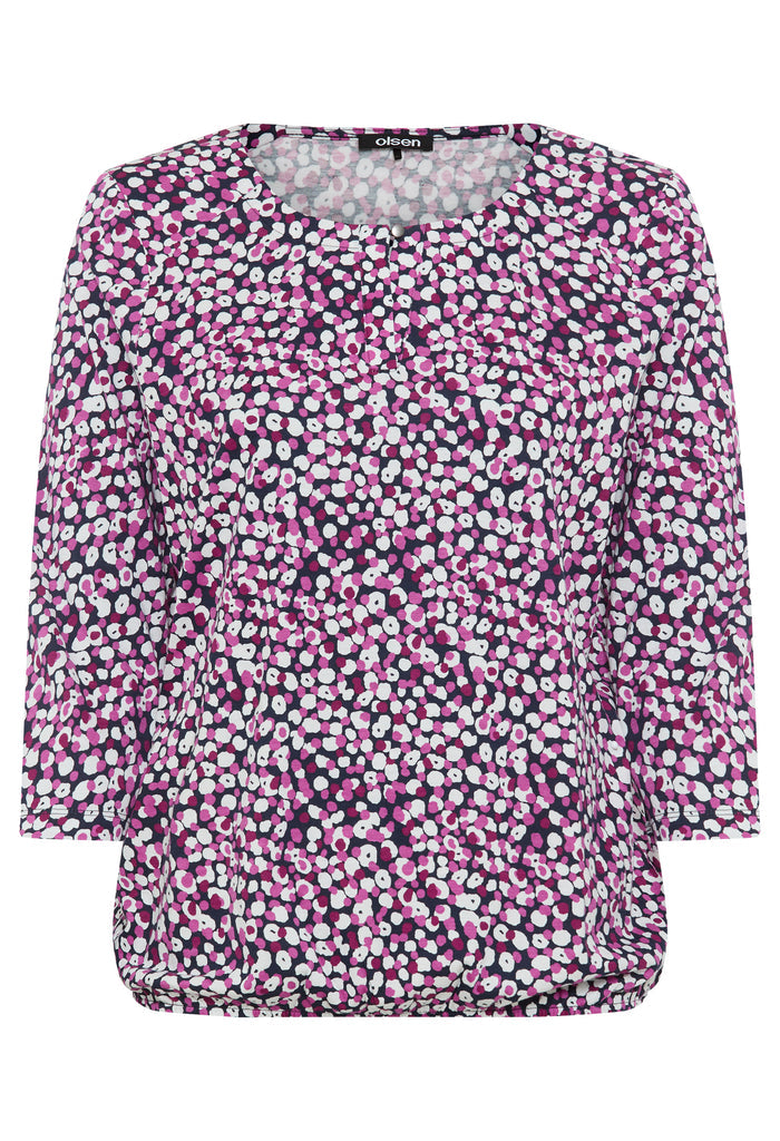 Ditsy Print Blouse