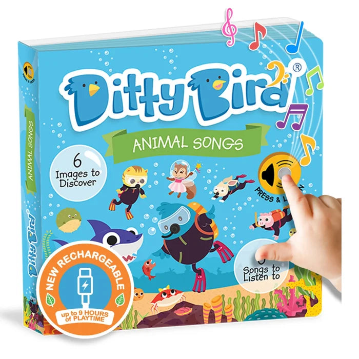 Ditty Bird Animal Songs - USB-C Rechargeable