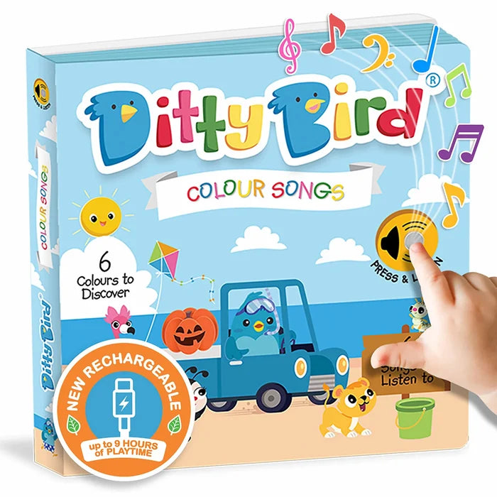 Ditty Bird Colour Songs - USB-C Rechargeable