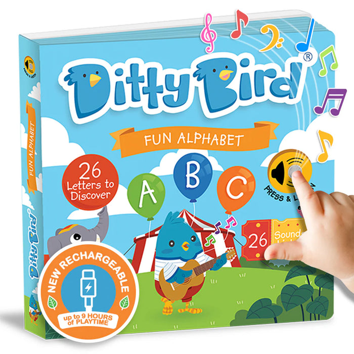 Ditty Bird Fun Alphabet - USB-C Rechargeable