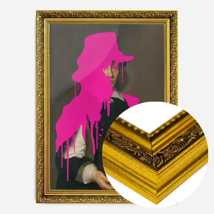 21x30cm | 8¼ x 11¾in / Gold Ornate Frame