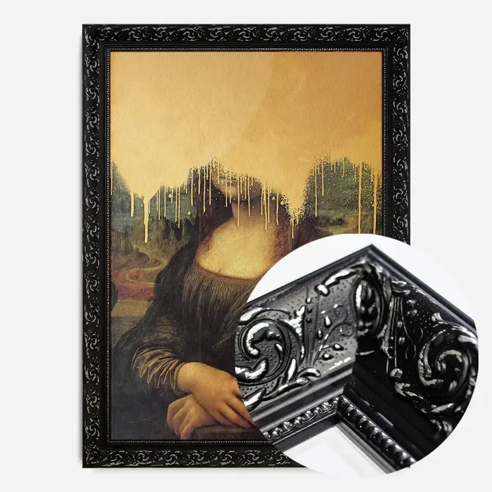 21x30cm | 8¼ x 11¾in / Black Ornate Frame