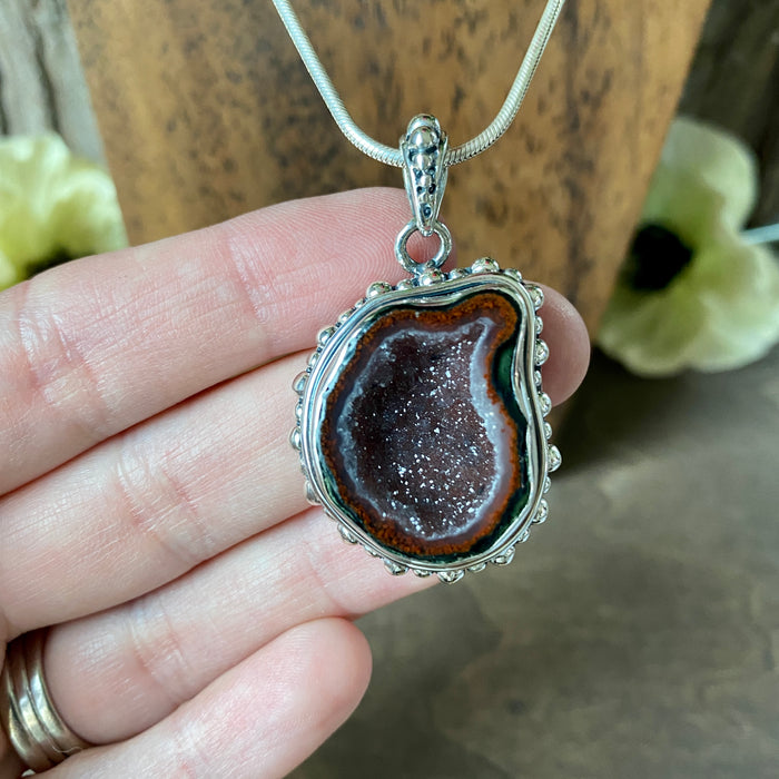 Druzy Pendant