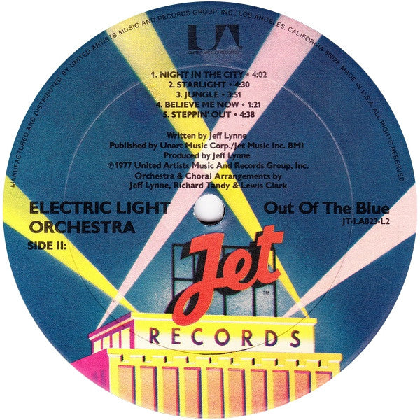 Electric Light Orchestra - Out Of The Blue (LP) [US] 1st (Very Good Plus (VG+))