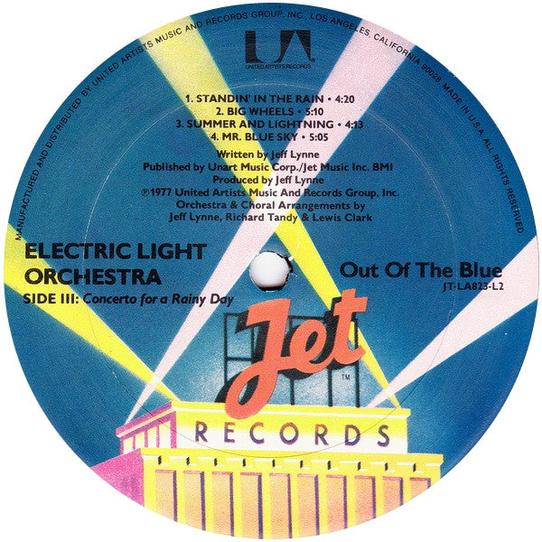 Electric Light Orchestra - Out Of The Blue (LP) [US] 1st (Very Good Plus (VG+))