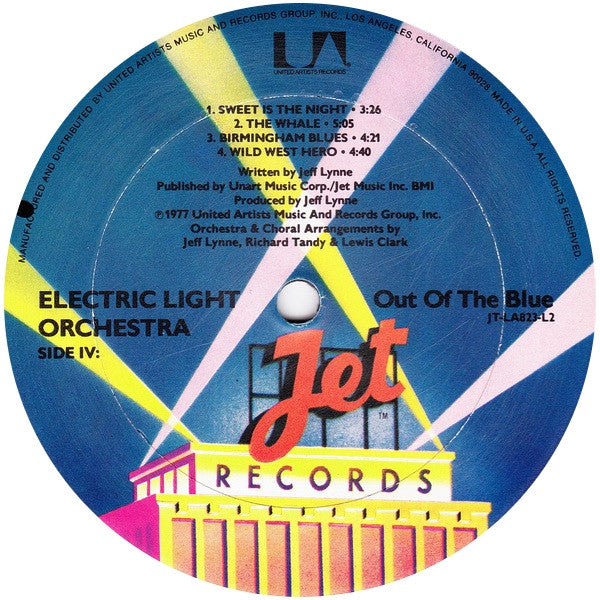Electric Light Orchestra - Out Of The Blue (LP) [US] 1st (Very Good Plus (VG+))