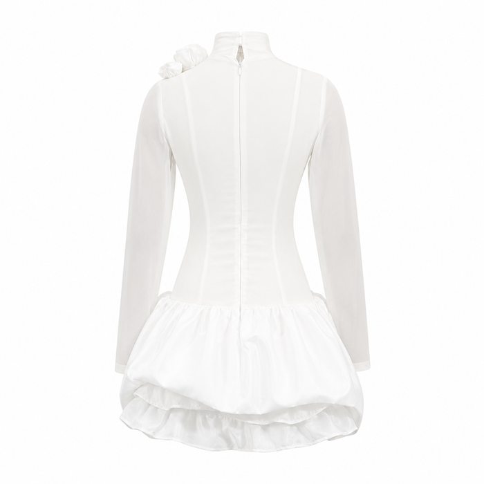 Elegant Floral Mini Dress - Blossom