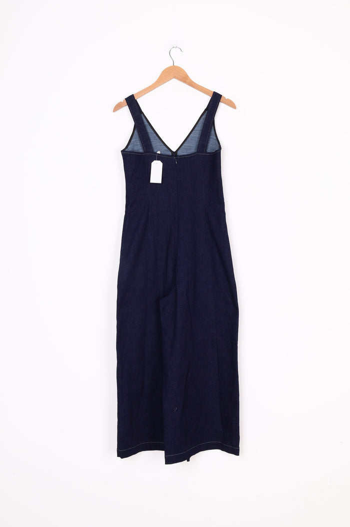 Elk Womens Blue Jumpsuit Size 8
