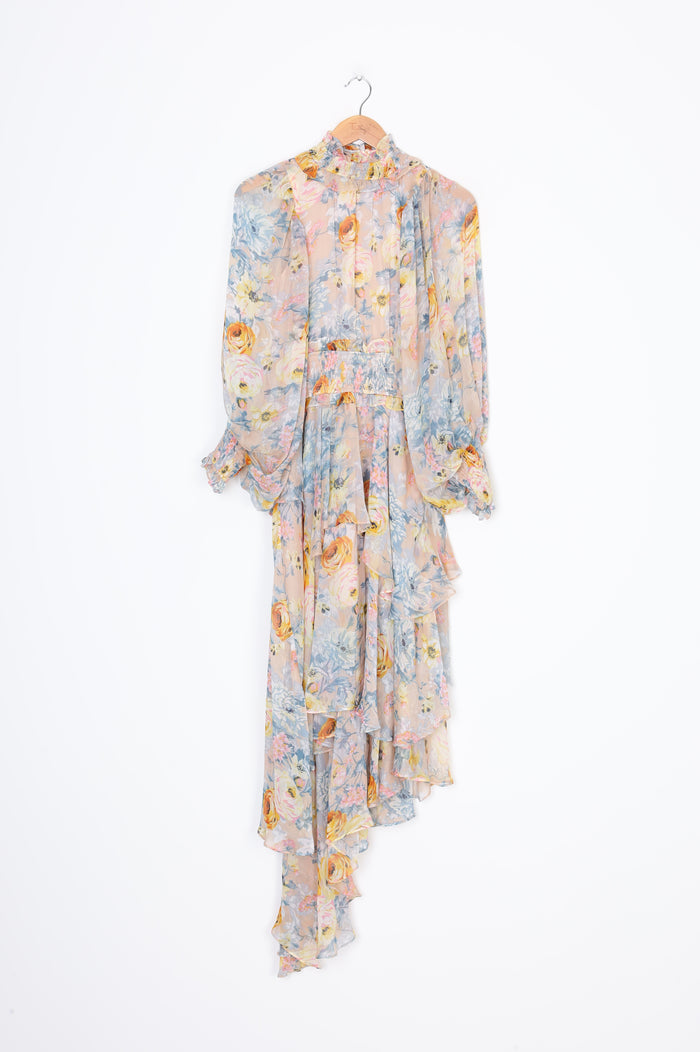 Elliatt Womens Yellow Dress Size M