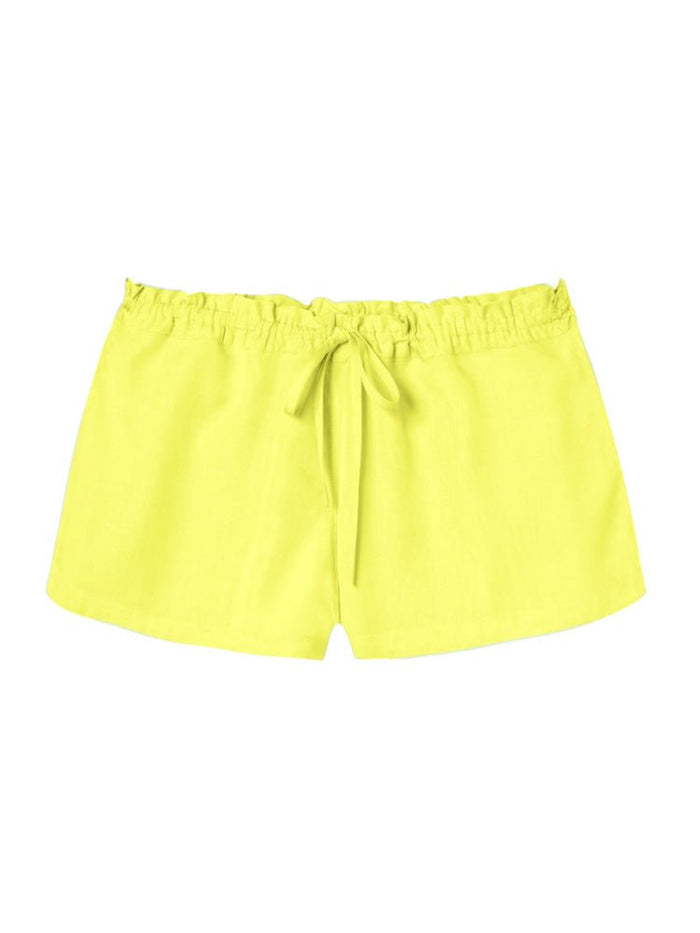 Low - Rise Poplin Lounge Short - Bulb - AMARIS